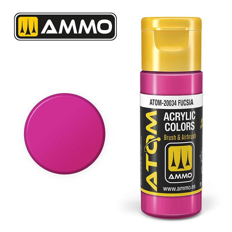 MiG Ammo ATOM COLOR Fucsia (20034)